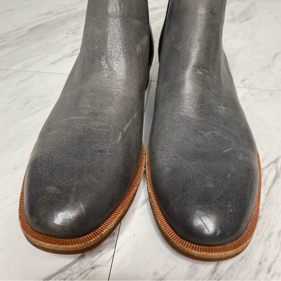 New! Kork Ease Kit Gray Leather Chelsea Bootie 6M - Picture 10 of 14